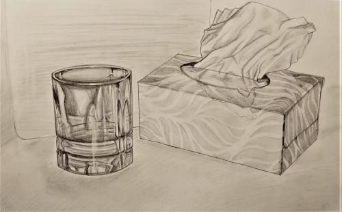 Cayla DeckerGlassDrawing I