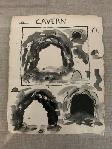 Untitled (Set of 7 Drawings) - Cavern