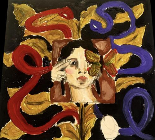 Kayley PapiaMedusa Painting II