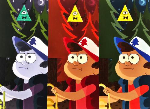 Danielle Greif Lost in the woods (Warm Cool Contrast) Design I