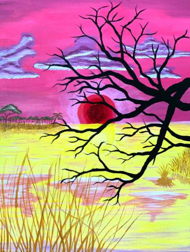 Zach Zabetka“Florida Sunshine”Painting I