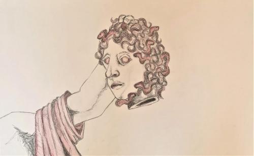 Sydney StolbomMedusaDrawing II