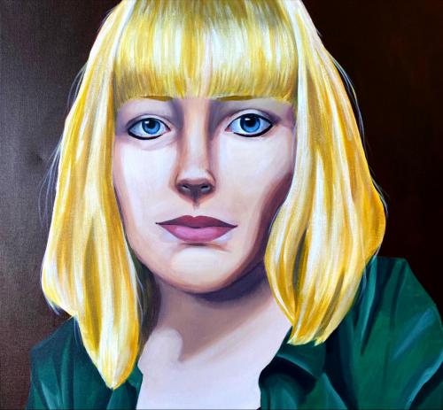 Anna DahlSelf-Portrait24 x 24Painting I