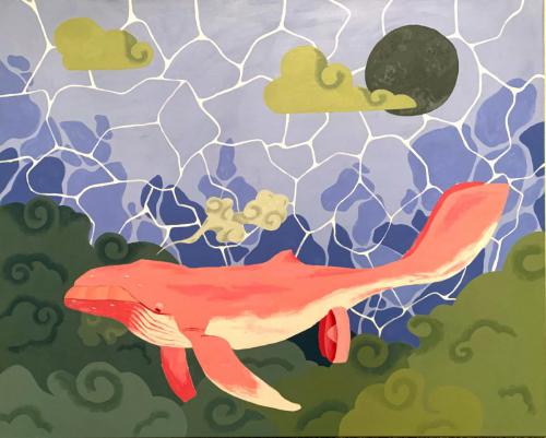 Theodore IoannouWhaleplanePainting II