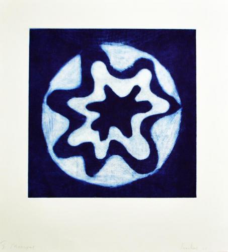 Jane Kent (American, b. 1952). Untitled, 1987. Etching, 25x22 1/4in. Leepa-Rattner Museum of Art, gift of St. Petersburg College Foundation 2010.68