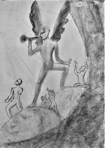 Ian PanagiotisJudgement DayDrawing II