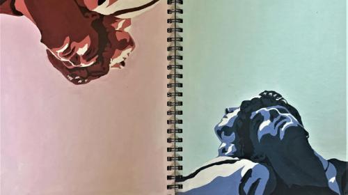 Sydney StolbomSketchbook CoverDrawing II