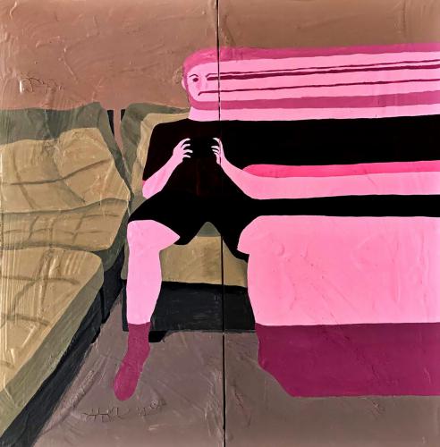 Theodore IoannouStay at Home OrderPainting II