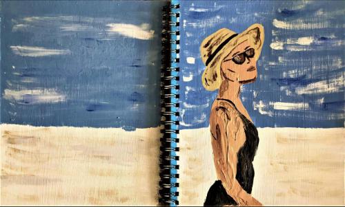 Taylor SchmittSketchbook CoverDrawing I