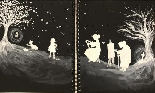 Christina SlavinskySketchbook Art Til I DieDrawing I