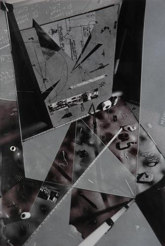 Barton La Teer Gilmore"Group Therapy", 2006Mixed media - acrylic on fiber silver materials34 x 26in.