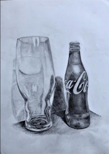 Kevin Nguyen Cold One With the BoysDrawing I