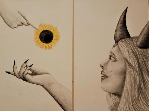 Hannah SchoettlinUntitledDrawing I