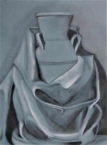 Orsi Nagy. "Vase with Drapery". 2021