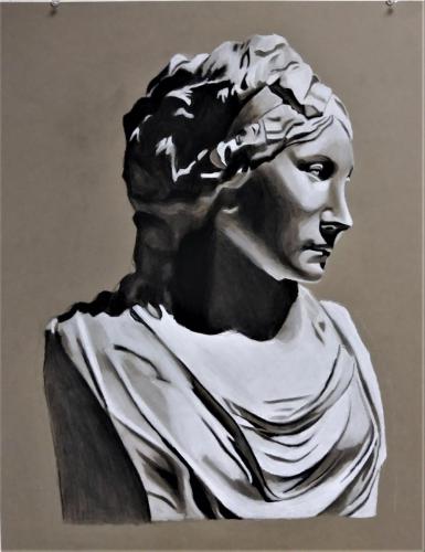 Drawing 2- Alessandra Braghi- Greek Woman