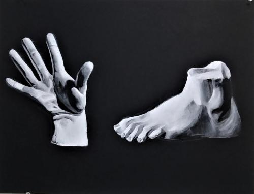 Drawing 2- Alessandra Braghi-Hand & Foot