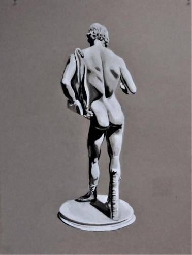 Drawing 2- Alessandra Braghi- Young Man Standing
