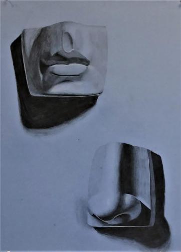 Drawing 2-Kira Anderson-Facial Features I