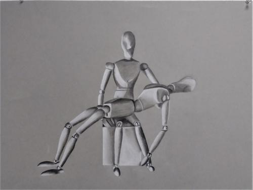 Drawing 2 -Natalie Droz- Manikins