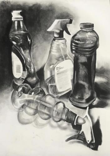 Christina SlavinskyCOVID CleaningDrawing I