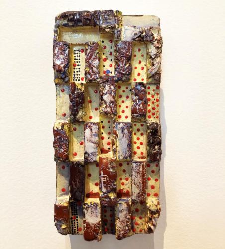 Jonathan Barnes"Wall Tile", 2020Earthenware18w x 2h x 3d in.